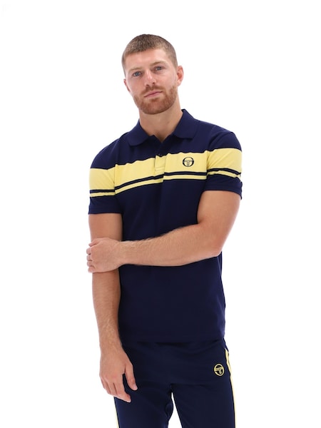 Sergio Tacchini Youngline 100% Cotton Polo Shirt (AM1949) | ‏226‏₪