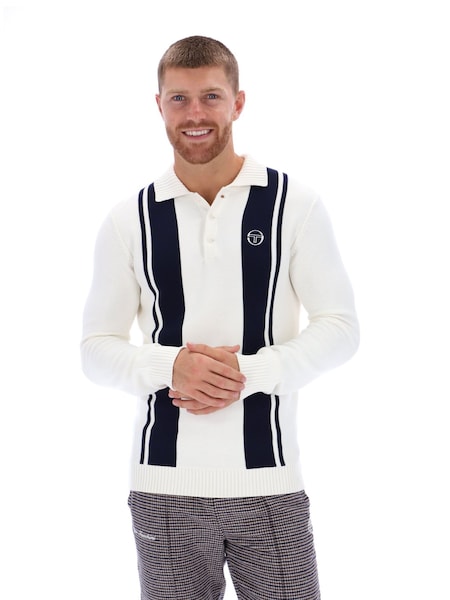 Sergio Tacchini Young Line Knitted 100% Cotton Polo Shirt (AM1973) | ‏352‏₪