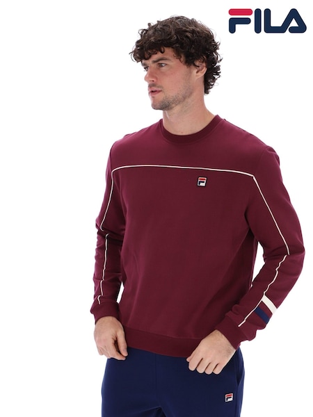 Fila Purple Adam Crew 100% Cotton Sweatshirt (AM2103) | R$ 590