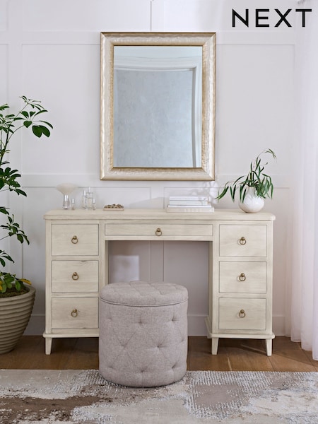 Sadie Solid Mango Wood Console Dressing Table