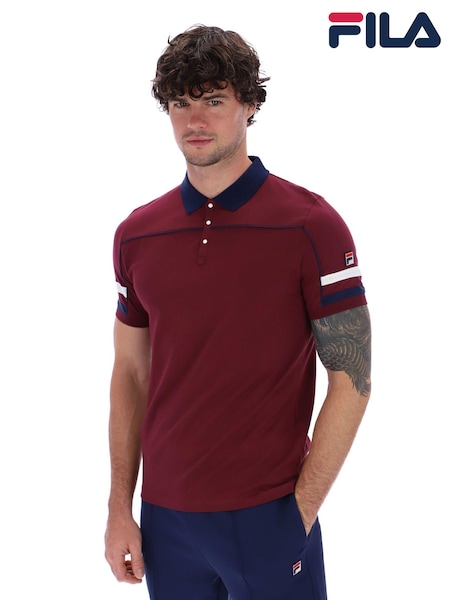 Fila Purple Grandslam 100% Cotton Polo Shirt (AM2222) | ₪226