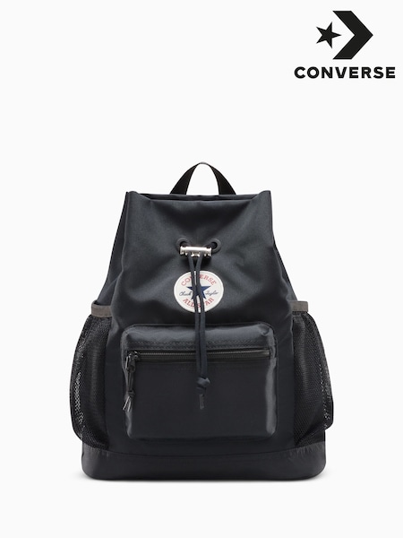 Converse Black Go Lo Cinched Bucket Bag (AM2280) | €44