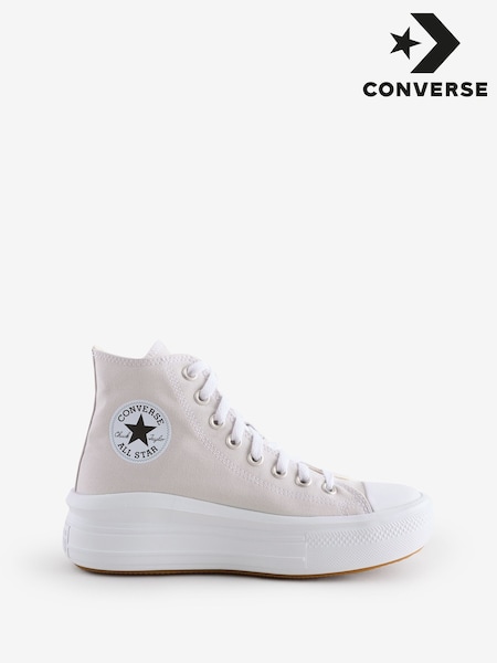 Converse Grey Chuck Taylor All Star Move Trainers (AM2315) | ₪402