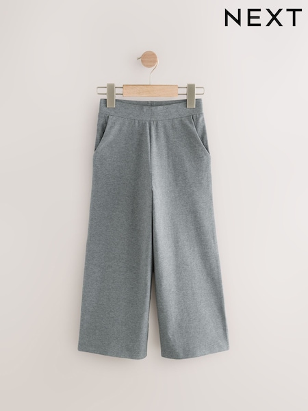 Charcoal Grey 1 Pack Wide Leg Jersey Trousers (3-16yrs) (AM2354) | $12 - $21