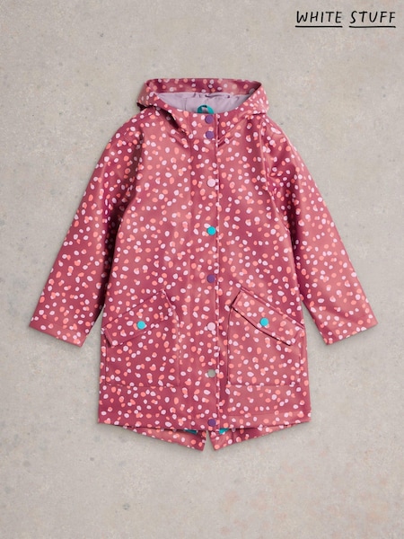 White Stuff Spot Printed Raincoat (AM2559) | 210 LEI