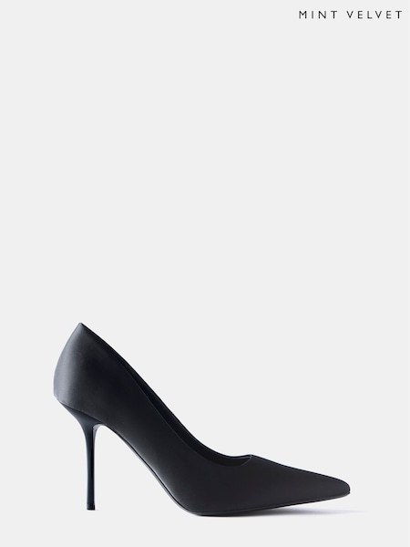 Mint Velvet Black Court High Heels (AM2581) | €159