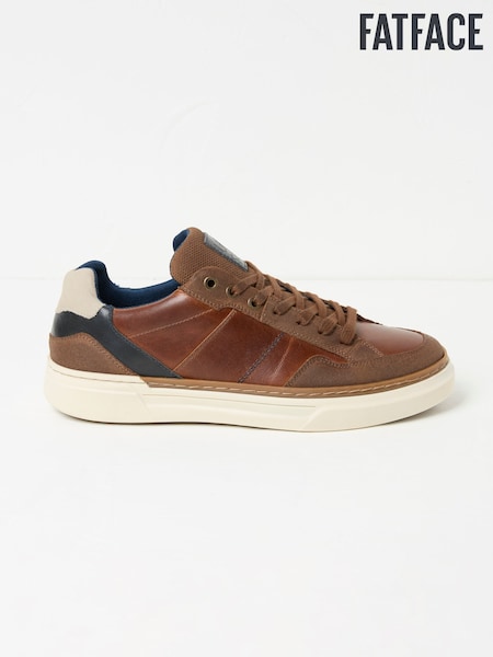 Tan Brown Men's Skater Trainers (AM2633) | €107