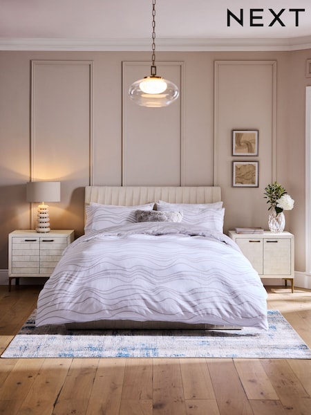 Light Natural Isla Solid Mango Bedside Table (AM2676) | €490