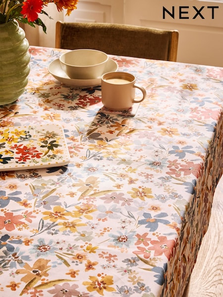 Multi Aubrie Floral Wipe Clean Tablecloth (AM3214) | €27 - €31