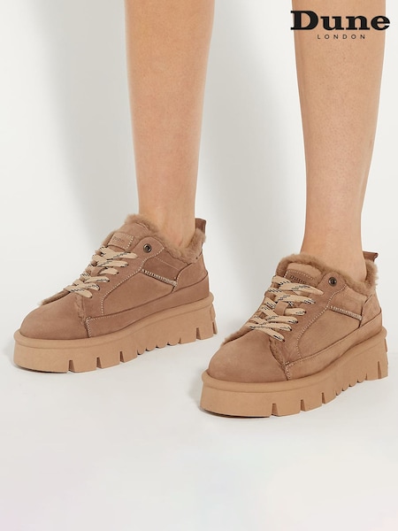 Dune London Estha Lace Up Trainers (AM3269) | € 110