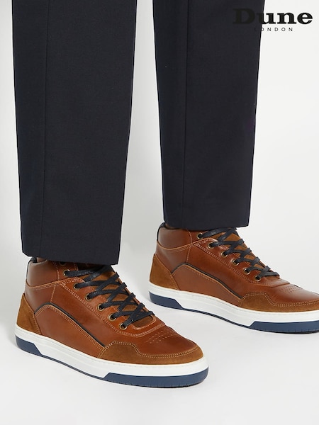 Marrón - Dune London Sydnies Alto Top Trainers (AM3292) | 168 €