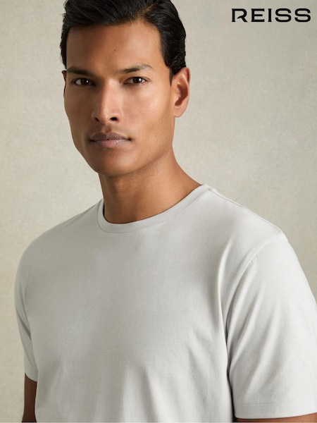 Reiss Mint Blue Bless Crew Neck T-Shirt (AM3308) | €37