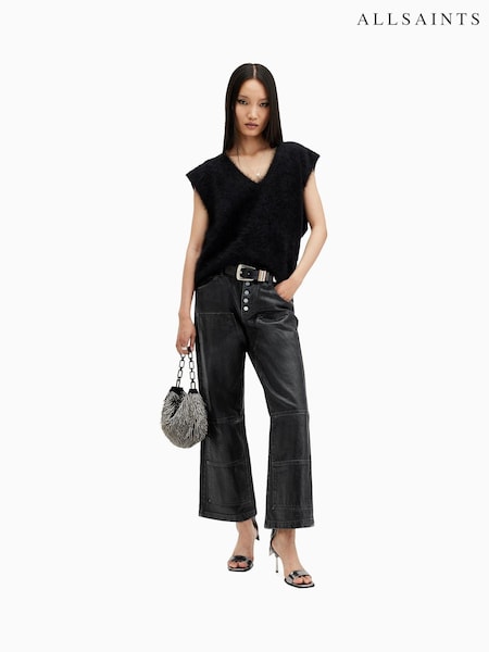 AllSaints Black Tay Carpenter Jeans (AM3379) | €228