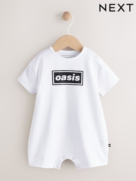 أبيض Oasis - ثياب أطفال للبيبي (0 شهر-3 سنوات) (AM3639) | ‏8 ر.ع.‏ - ‏10 ر.ع.‏