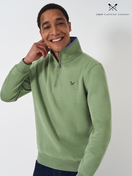 Crew Clothing Classic Half Zip Sweatshirt (AM3658) | NT$3,030