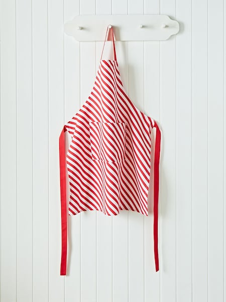 Catherine Lansfield Christmas Candy Cane 100% Cotton Kitchen Adult Apron (AM3730) | R$ 100