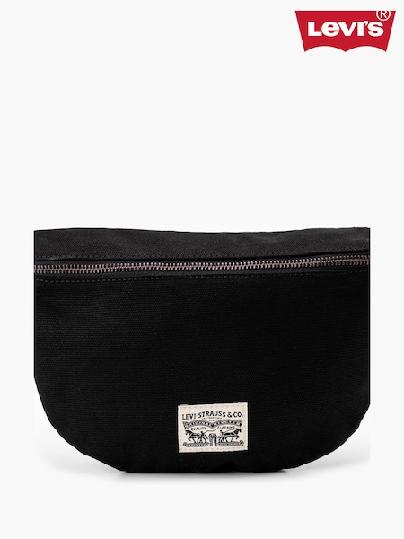 Levi's® Cream/Navy Devon Cross-Body 100% Cotton Bag (AM3762) | €46