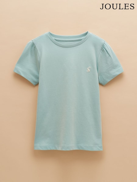 Joules Let's Go Turquoise Blue Short Sleeve T-Shirt (AM3854) | 45 QAR - 64 QAR