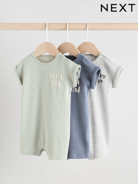 Azul/gris - Baby Rompers 3 Pack (AM3915) | 25 € - 30 €