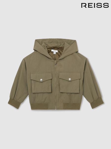 Reiss Giovana Hooded Utility Bomber Jacket (AM4066) | 120 €
