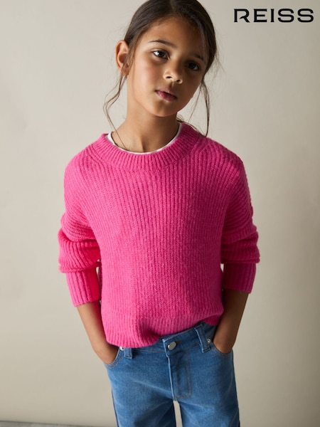 Rosa - Reiss Aluna Rib-Knit Jumper With Wool and Alpaca (AM4070) | 60 €
