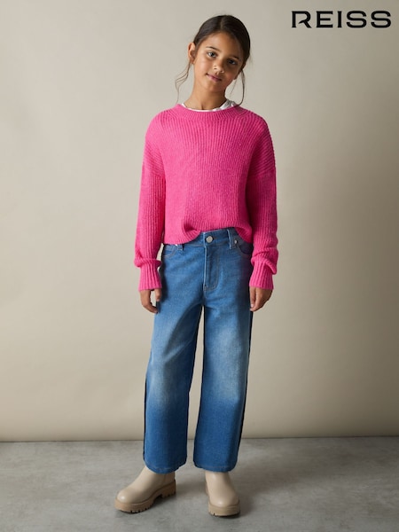 Rosa - Reiss Aluna Rib-Knit Jumper With Wool and Alpaca (AM4073) | 55 €