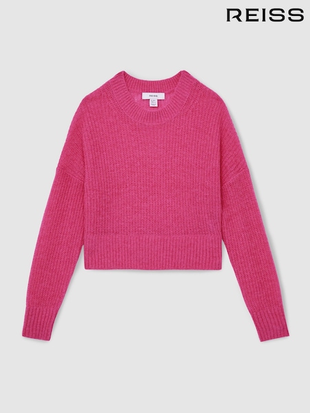 Rosa - Reiss Aluna Rib-Knit Jumper With Wool and Alpaca (AM4079) | 65 €