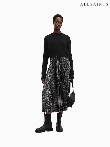 AllSaints Jinx Pleated Dress (AM4228) | 1,350 LEI