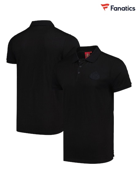 Fanatics Sunderland Mono Black 100% Cotton Polo Shirt (AM4262) | ‏102 د.إ.‏