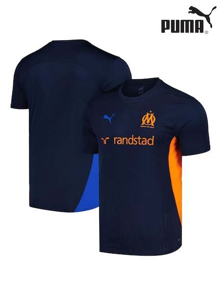 Puma Blue Olympique de Marseille Training Jersey (AM4376) | €37