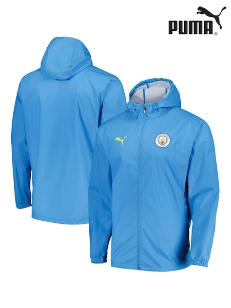 Puma Blue Manchester City Training All Weather Jacket (AM4382) | €114