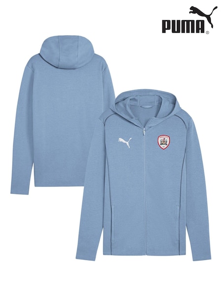 Puma Blue Barnsley Casual Hooded Jacket (AM4434) | €93