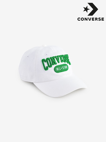 Converse White All Star Baseball Cap (AM4451) | €36