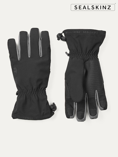 Sealskinz Drayton Waterproof Women's Lightweight Black Gauntlet (AM4481) | $72