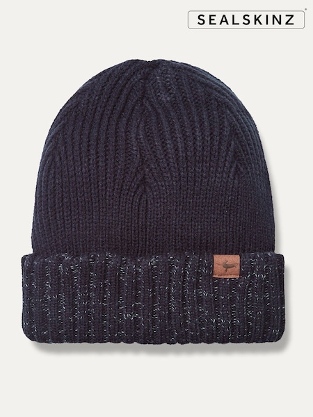 Sealskinz Bacton Waterproof Cold Weather Roll Cuff Beanie (AM4494) | €46