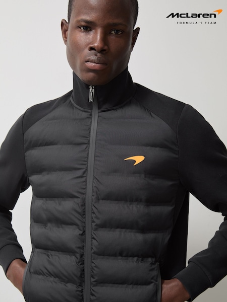 Schwarz - Reiss Mayer McLaren F1 Team Quilted Hybrid Jacket (AM4616) | 303 €