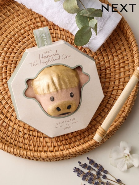 Hamish the Highland Cow Bath Fizzer 200g (AM4762) | €9.50