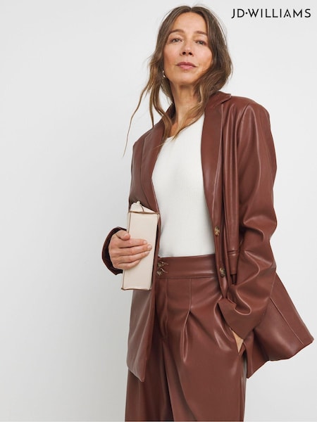 JD Williams Natural PU Blazer (AM4780) | €46