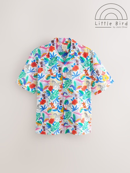 Little Bird by Jools Oliver Adult Rainbow Safari 100% Cotton Shirt (AM4879) | 1 923 грн
