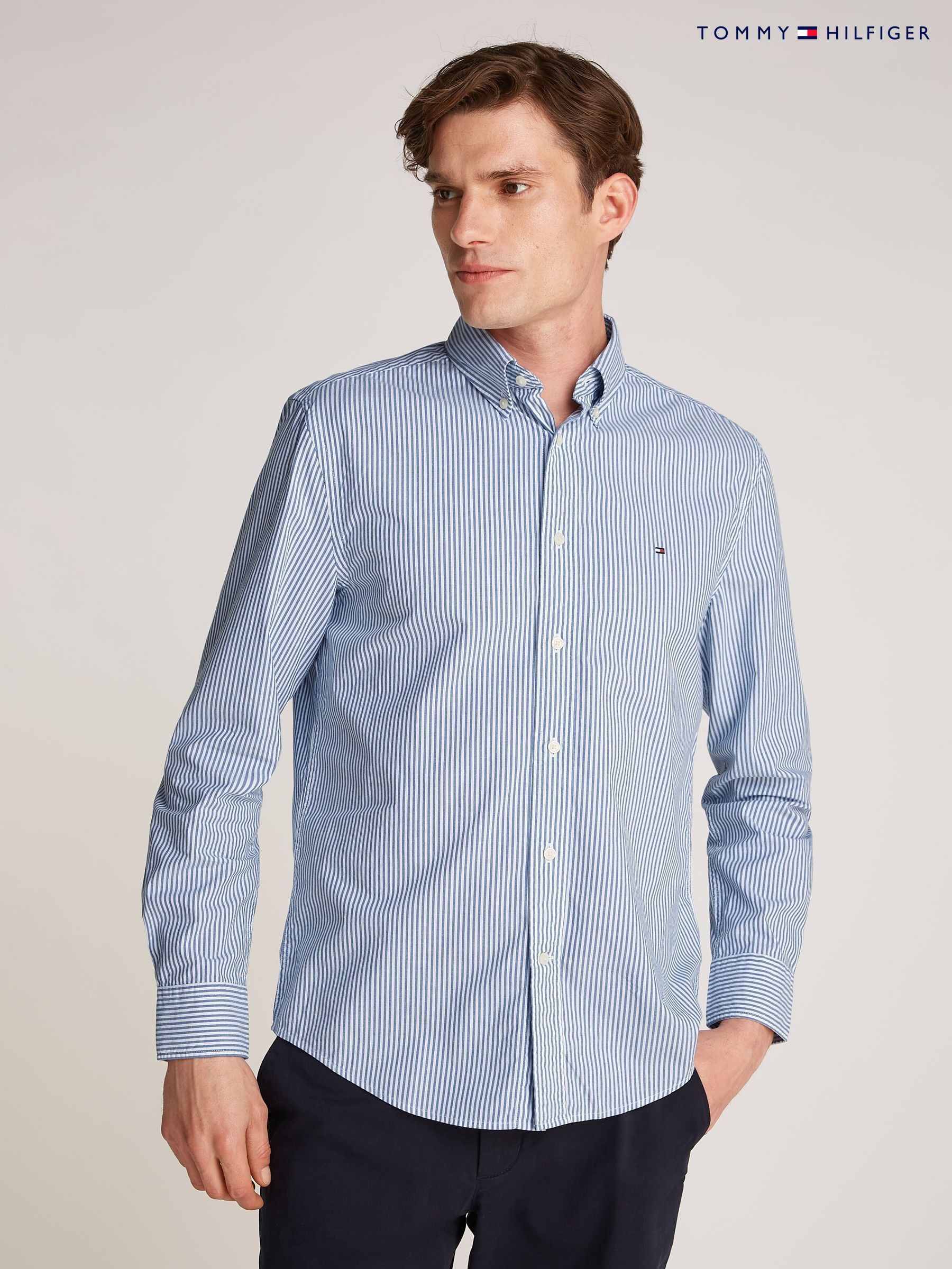 Men s Tommy Hilfiger Regular Casual Shirts Next Luxembourg