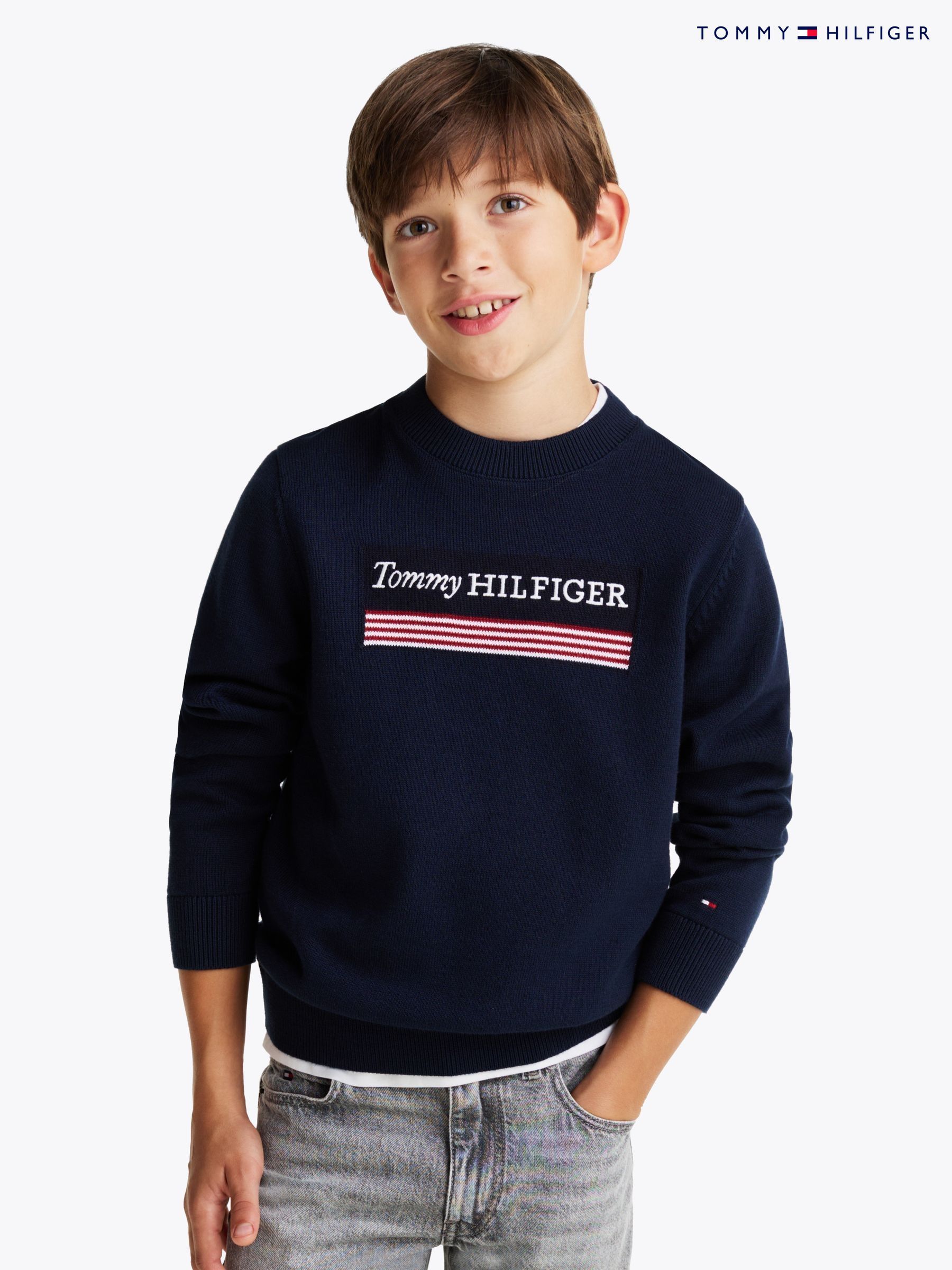 Tommy hilfiger boys jumper hot sale