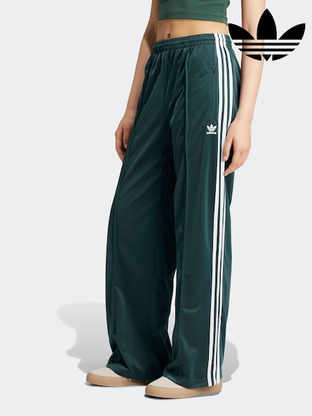 adidas Originals Green/White Firebird Loose Track Joggers (AM5110) | ₪302