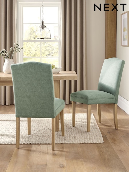 Set of 2 Green Malvern Dining Chairs (AM5115) | €285