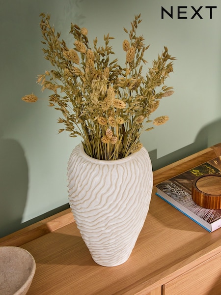 Ceramic Fairford Textured Vase (AM5154) | R$ 490