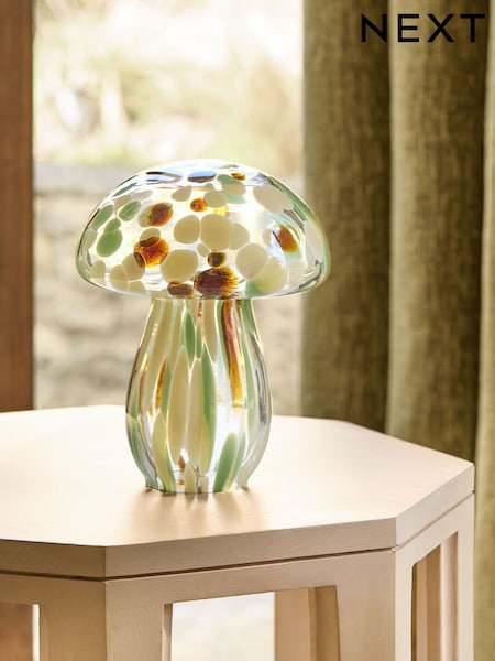 Confetti Glass Mushroom Ornament (AM5156) | €16