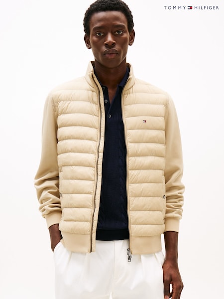 Natural - Tommy Hilfiger Stand Collar Sweatshirt (AM5232) | 255 €