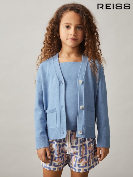 modra - Reiss Harper Compact Knit Top And Cardigan Set (AM5325) | € 90