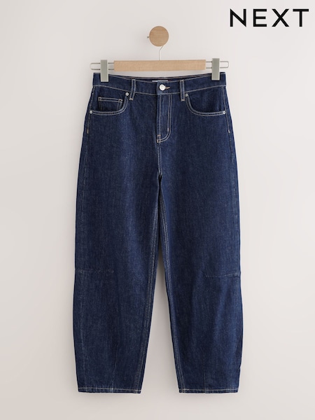 Rinse Dart Detail Barrel 100% Cotton Jeans (AM5342) | €48