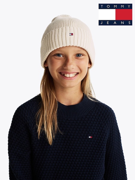 Tommy Hilfiger 100% Cotton Pom Pom Beanie (AM5423) | €42