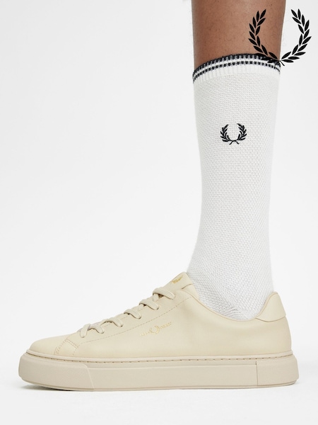 Fred Perry Spencer Leather Trainers (AM5431) | €161